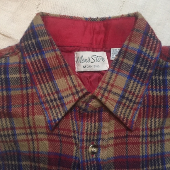 Men's Store Vintage Flannel, Size M - Picture 2 of 6